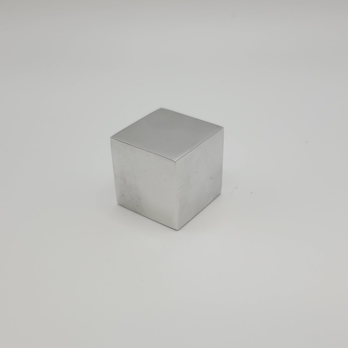 Aluminum Cube (Al) 1"x1"x1" Polished MADE IN USA